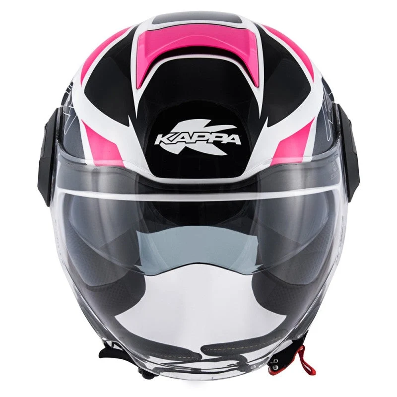 KAPPA - CASCO JET KV37/OREGON.D/READY-LADY TITANIO/FUCSIA - Image 3