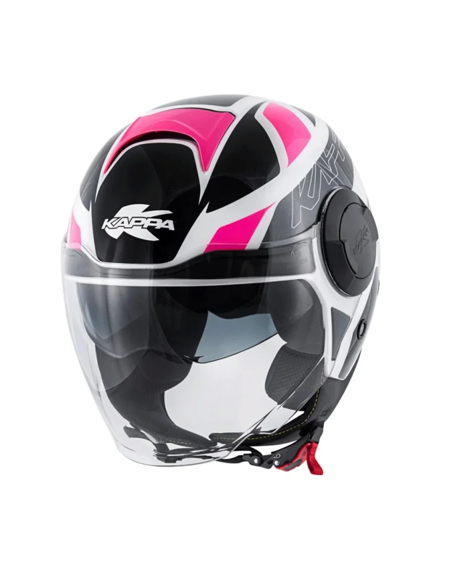 KAPPA - CASCO JET KV37/OREGON.D/READY-LADY TITANIO/FUCSIA - Image 2