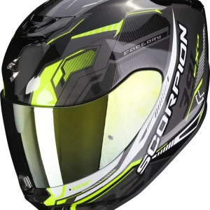 SCORPION - EXO 391 HAUT Preto-Plata-Neon amarillo