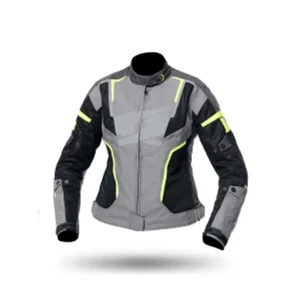 SPYKE - AIRMASTER LADY JACKET BLACK/GRAY/FLUOYELLOW