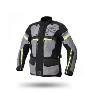 SPYKE EQUATOR DRY TECHNO Moto Homem Casacos Cinza Anthra Amarelo