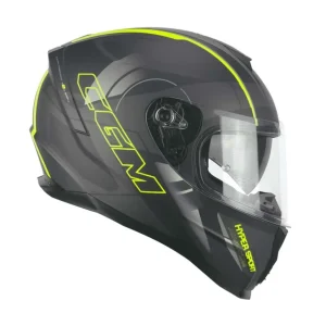 CGM 321G ATOM SPORT CAPACETES INTEGRAL DE MOTO AMARILLO FLUO OPACO