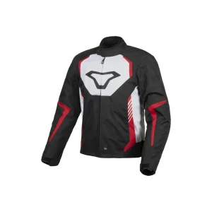 Macna Tazar casacos textil impermeable Black/white/red