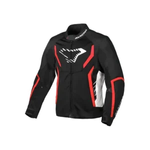MACNA GRISCO Moto Homem Textil Casaco Preto Branco Vermelho