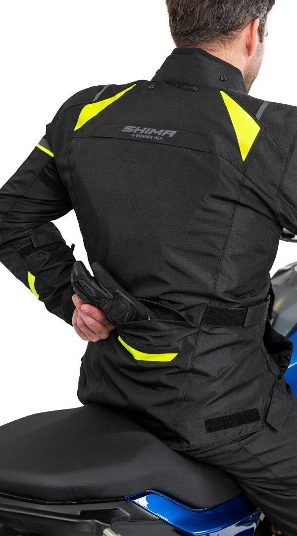 SHIMA RUNNER Casacos Textil Homem DE MOTO FLOUe - Image 3