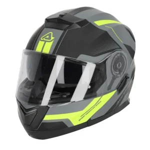 ACERBIS SEREL 22.06 CAPACETE INTEGRAL DE MOTO PRETO AMARELO FLUO