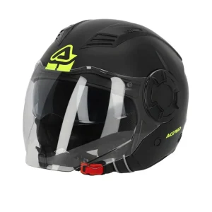 ACERBIS VENTO JET CAPACETE DE MOTO PRETO