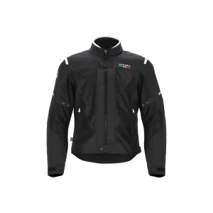 ACERBIS ROAD RUBY SENHORA CASACOS DE MOTO PRETO BRANCO