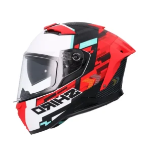 SHIRO ALPHA RACER ONE MOTO INTEGRAL CAPACETE VERMELHO FOSCO