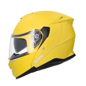 SHIRO CASCO FF950 DISCOVER MONOCOLOR AMARILLO FLUOR MATE