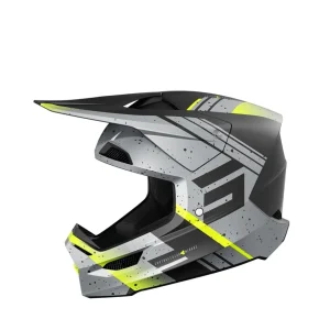 CASCO FURIOUS MIRAGE GREY_NEON_YELLOW_MATT XS
