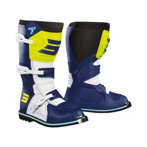 BOTAS SHOT RACE 2 KID BLACK_WHITE_NEON_YELLOW 30
