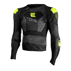 T-SHIRT AIRLIGHT BLACK_NEON_YELLOW 2XS