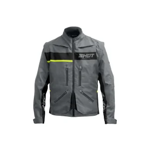 casacos CONTACT ASSAULT 2.0 GREY_NEON_YELLOW S
