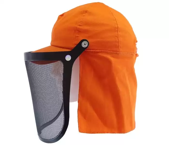 BONÉ TOUCA ÁRABE COM PROTEÇÃO FACIAL TELA PARA ROÇADA - Image 3