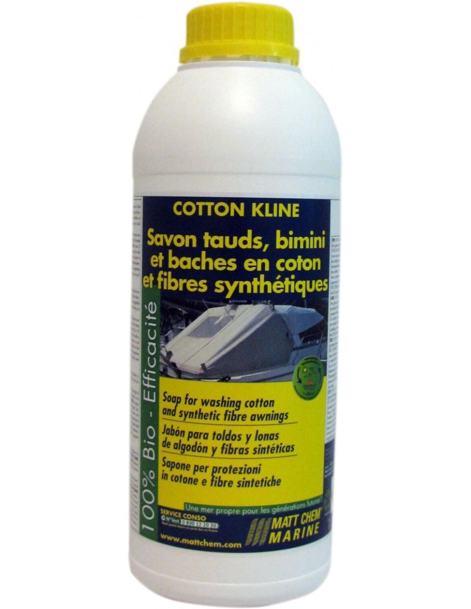 982M – COTTON KLINE – Sabão concentrado para toldos – 1 Litro
