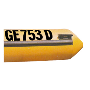 BLACK LETTERS AND NUMBERS GOMFIX MM.150