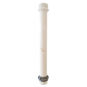 PAINTED ALLUMINUM TABLE PEDESTAL