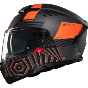 MT ATOM 2 STRANGE C4 CAPACETES INTEGRAL DE MOTO PRETO
