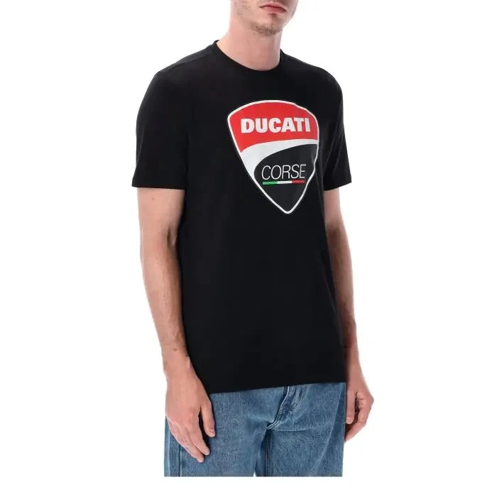 DUCATI Camiseta De Manga Corta Hombre Negro - Image 5