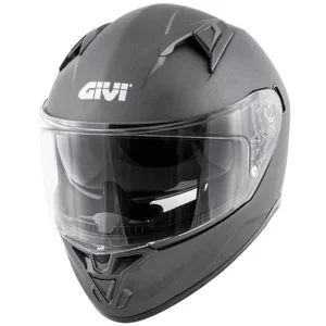 GIVI 50.6 STOCCARDA Moto Integral Capacete Titânio Sólido