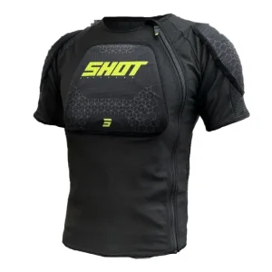 SHOT AIRLIGHT CASACOS DE MOTO PRETO NEON AMARILLO