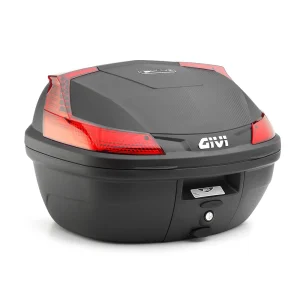 GIVI ML B37 BLADE MALETA NEGRA Base Reflectores Rojos 37 L
