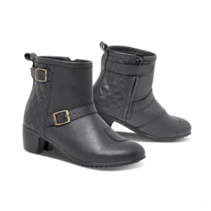 BELA CLASSIC Botas De Moto Senhora Couro Preto