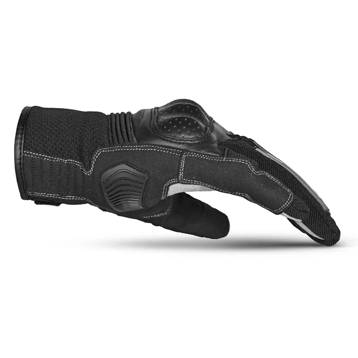 BELA DRIFT LUVAS DE MOTO TEXTIL PRETO CINZA - Image 5