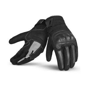 BELA DRIFT LUVAS DE MOTO SENHORA TEXTILE PRETO