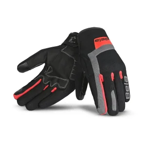 BELA GALAXY WINTER WP LUVAS DE MOTO TEXTIL PRETO VERMELHO