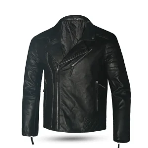 BELA SWISS CASACOS DE MOTO HOMEM COURO PRETO