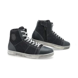 BELA Venus Botas De Moto Couro Homem Azul