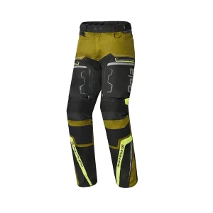 BELA WATSON Calcas De Moto Homem Textil Preto Marron Claro Amarelo Fluo