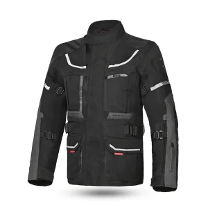 BELA TRANSFORMER 3 EM 1 CASACOS TEXTIL DE MOTO PRETO ANTRACITE