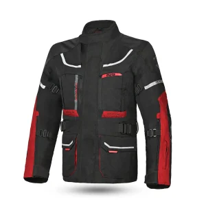 BELA TRANSFORMER 3 EM 1 CASACOS DE MOTO PRETO VERMELHO