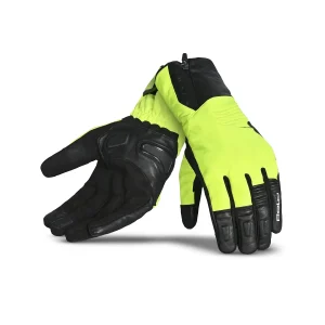 BELA EXPLORER WINTER WP LUVAS DE MOTO TEXTIL PRETO AMARELO FLUOR
