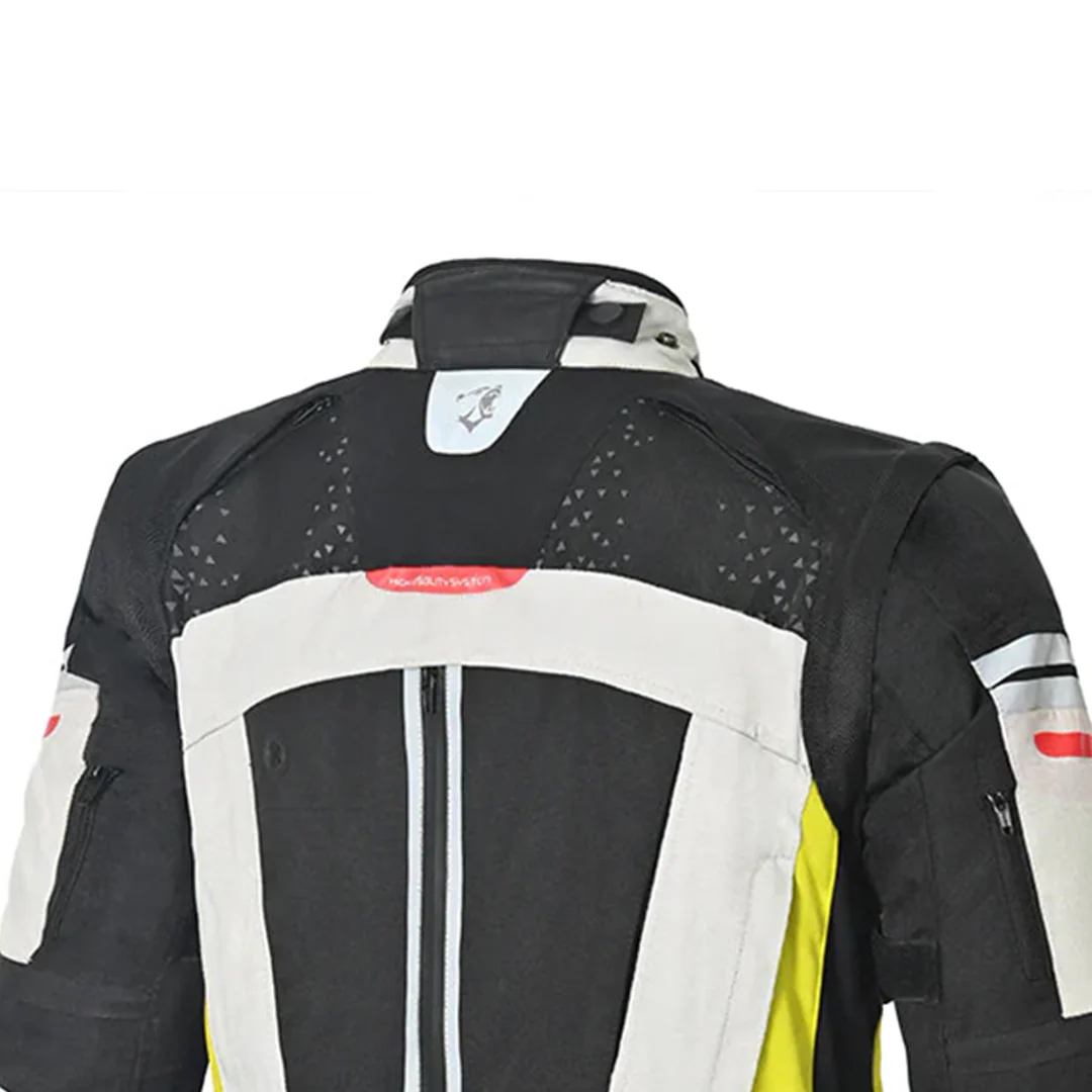 BELA CROSSROAD EXTREME WP CASACOS TEXTIL DE MOTO  GELO CINZENTO FLUOR - Image 7