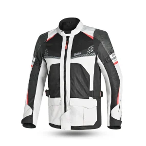BELA ONSAKER Casacos De Moto Textil Gelo Preto Vermelho