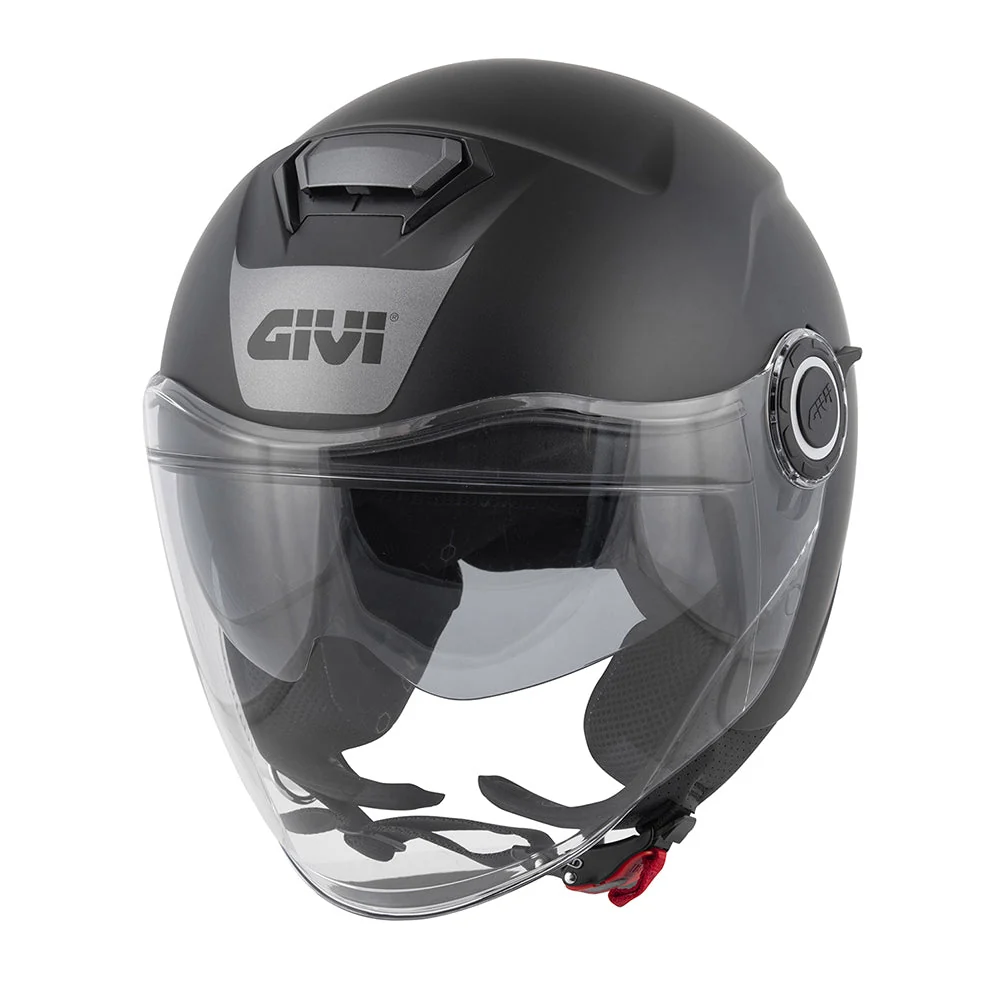 GIVI 12.5 SOLID N900 MOTO CAPACETE ABERTO MATT PRETO ECE 22.06 - Image 2