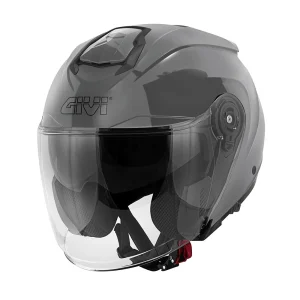 GIVI X25 Solid Casco Jet Para Moto Urbana Gris