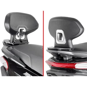 KAPPA RESPALDO MOTO NEGRO PIAGGIO SPORTS MP3 HPE 400 530 EXCLUSIVE