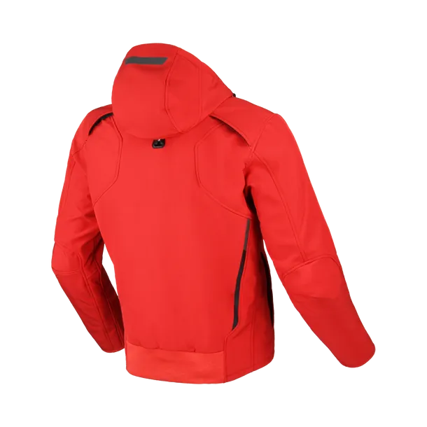 MACNA ATRACOR Hombre Softshell Verano Chaqueta Moto Rojo - Image 3