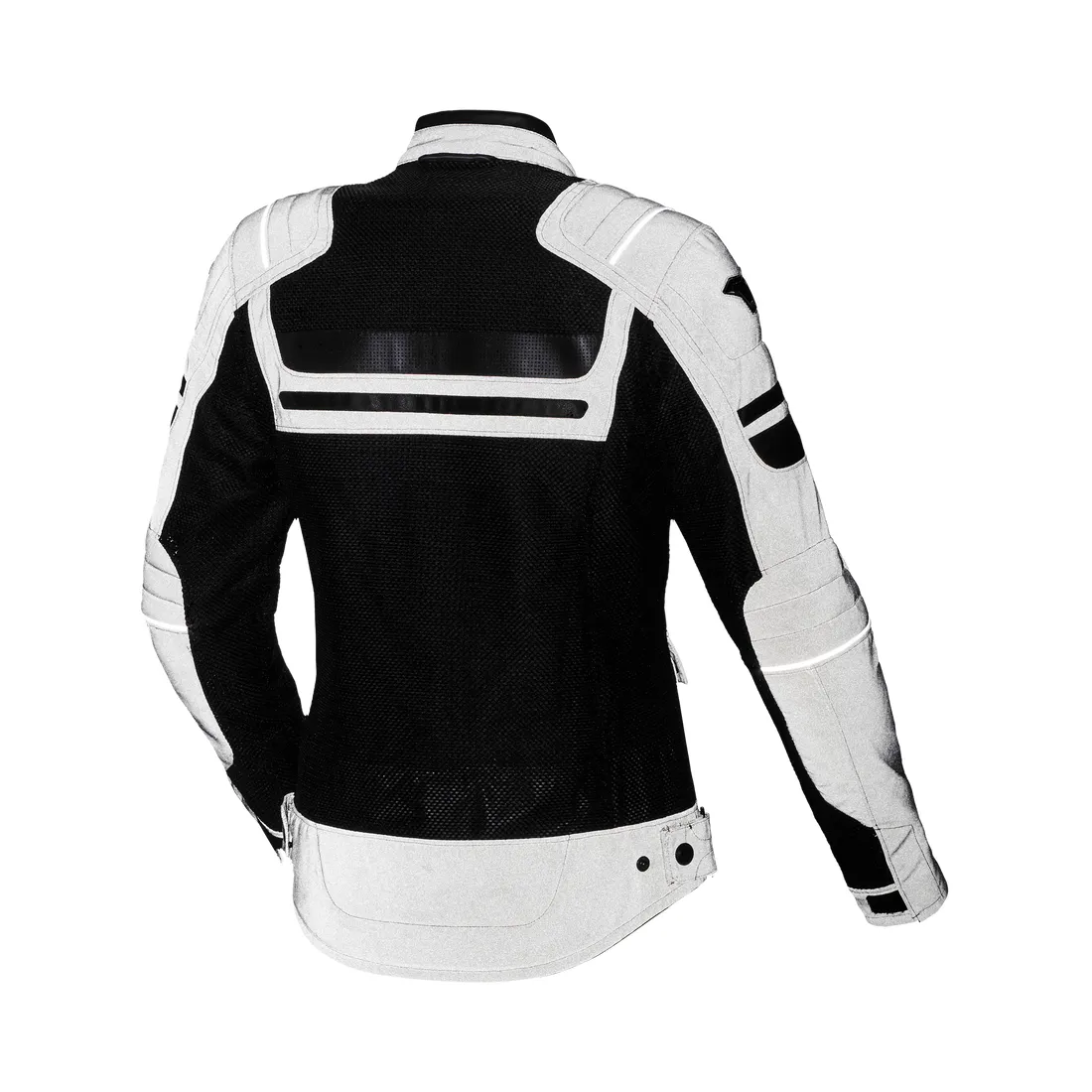 Macna Fluent Night Eye mujer Chaqueta textil Gris Negro - Image 5