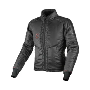 Macna Nuclea mujer Chaqueta textil calefactable Negra