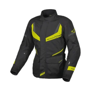 Macna Rancher mujer Chaqueta aventura Negro amarelo Fluorescente