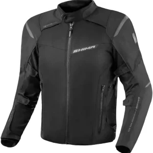 SHIMA RUSH 2 Moto Homem Impermeável Casacos Preto