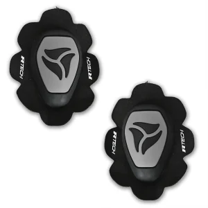 R-TECH RODILLA Knee Slider Moto Protector Preto Cinza