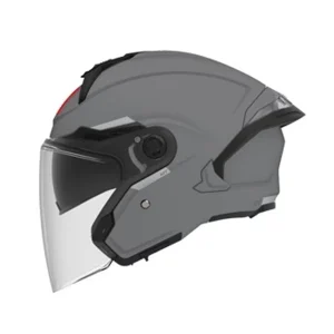 MT COSMO SV SOLID A2 CAPACETES INTEGRAL DE MOTO CINZA BRILHO
