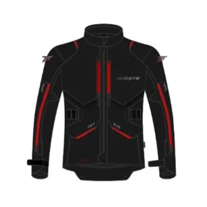 SEVENTY SD-JT67 Moto Homem Casacos Preto Vermelho